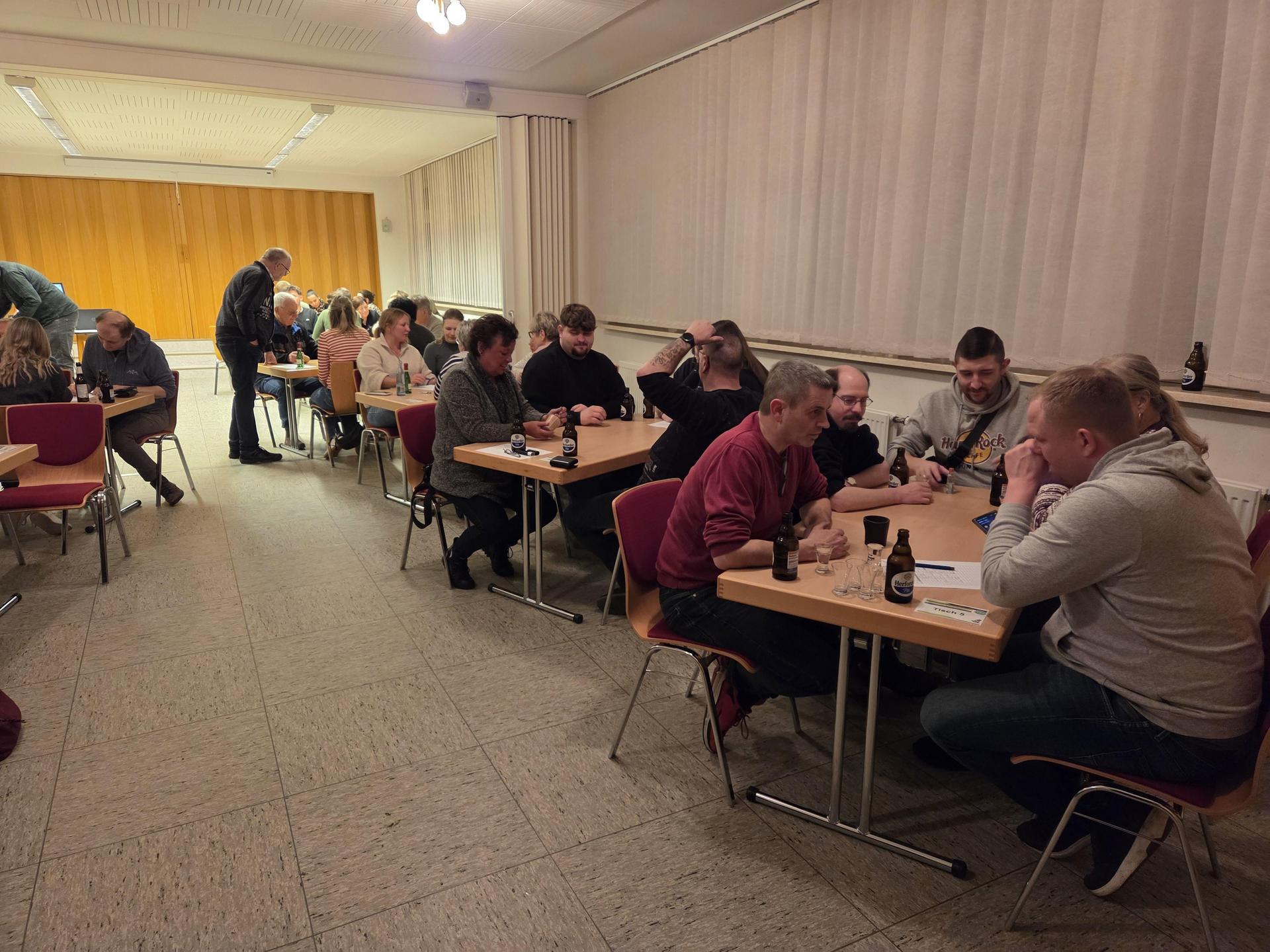 Knobelabend beim TSV Krankenhagen. (Foto: privat)