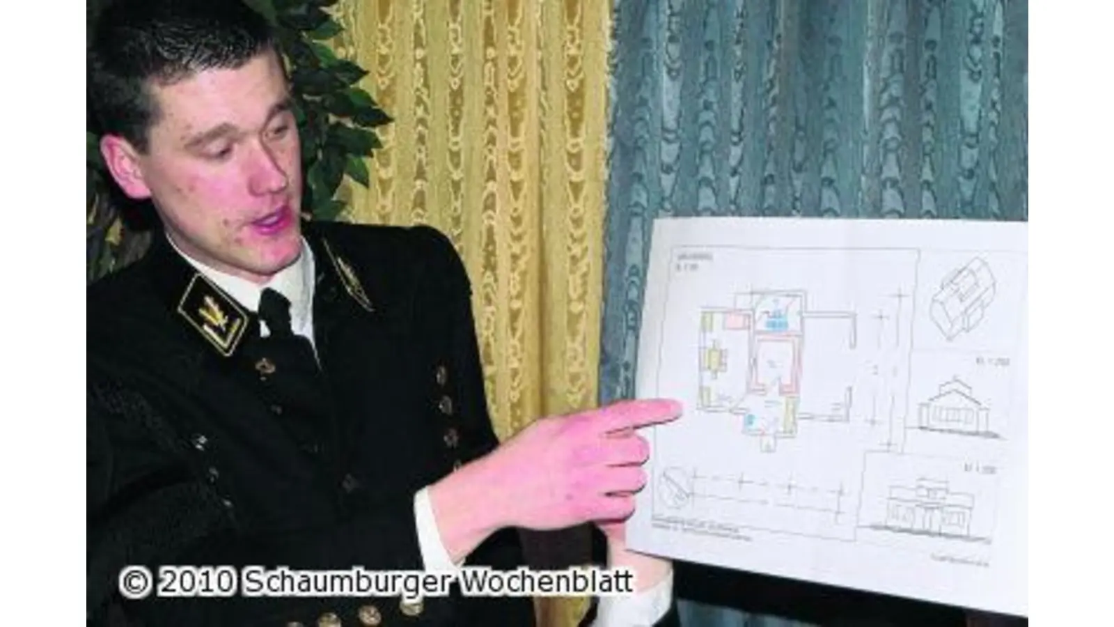 Zechenhaus nimmt konkrete Formen an (Foto: al)