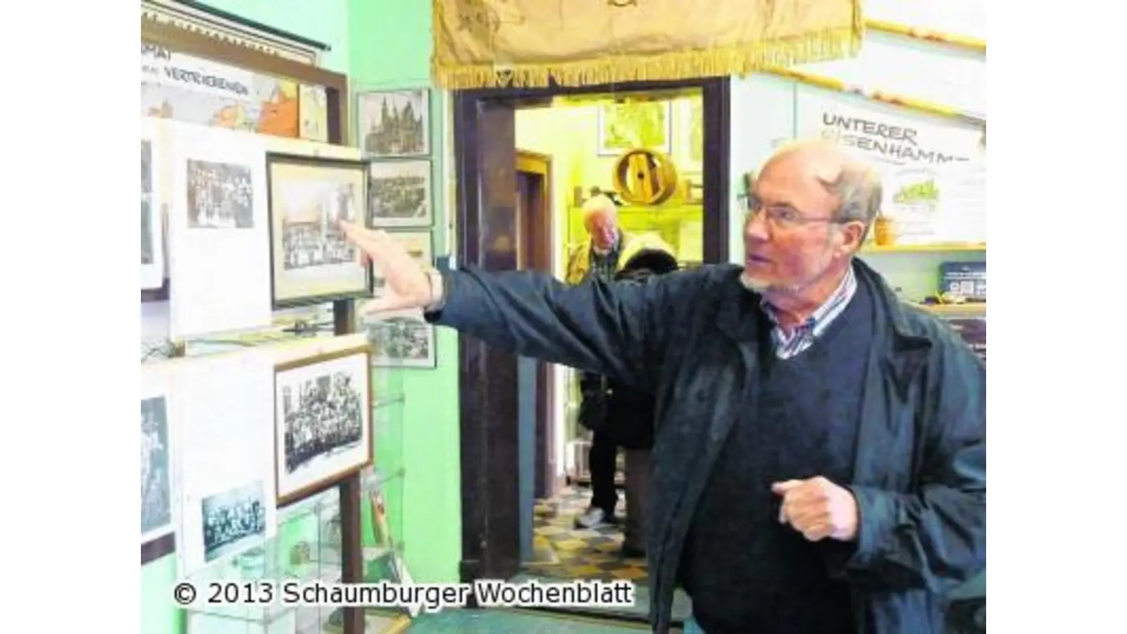 Alte Handwerkskünste und neue Ausstellungs-Objekte (Foto: km)