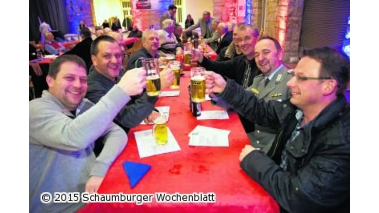 Die Gemeinschaft fröhlich pflegen (Foto: wa)