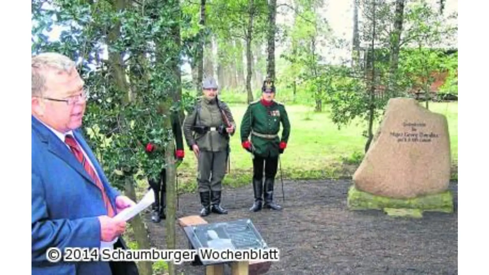 Erinnerung nach hundert Jahren (Foto: em)