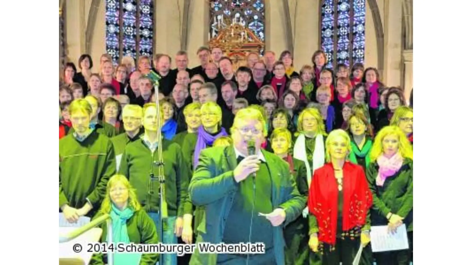 120 Sänger beim Gospel-Seminar (Foto: km)