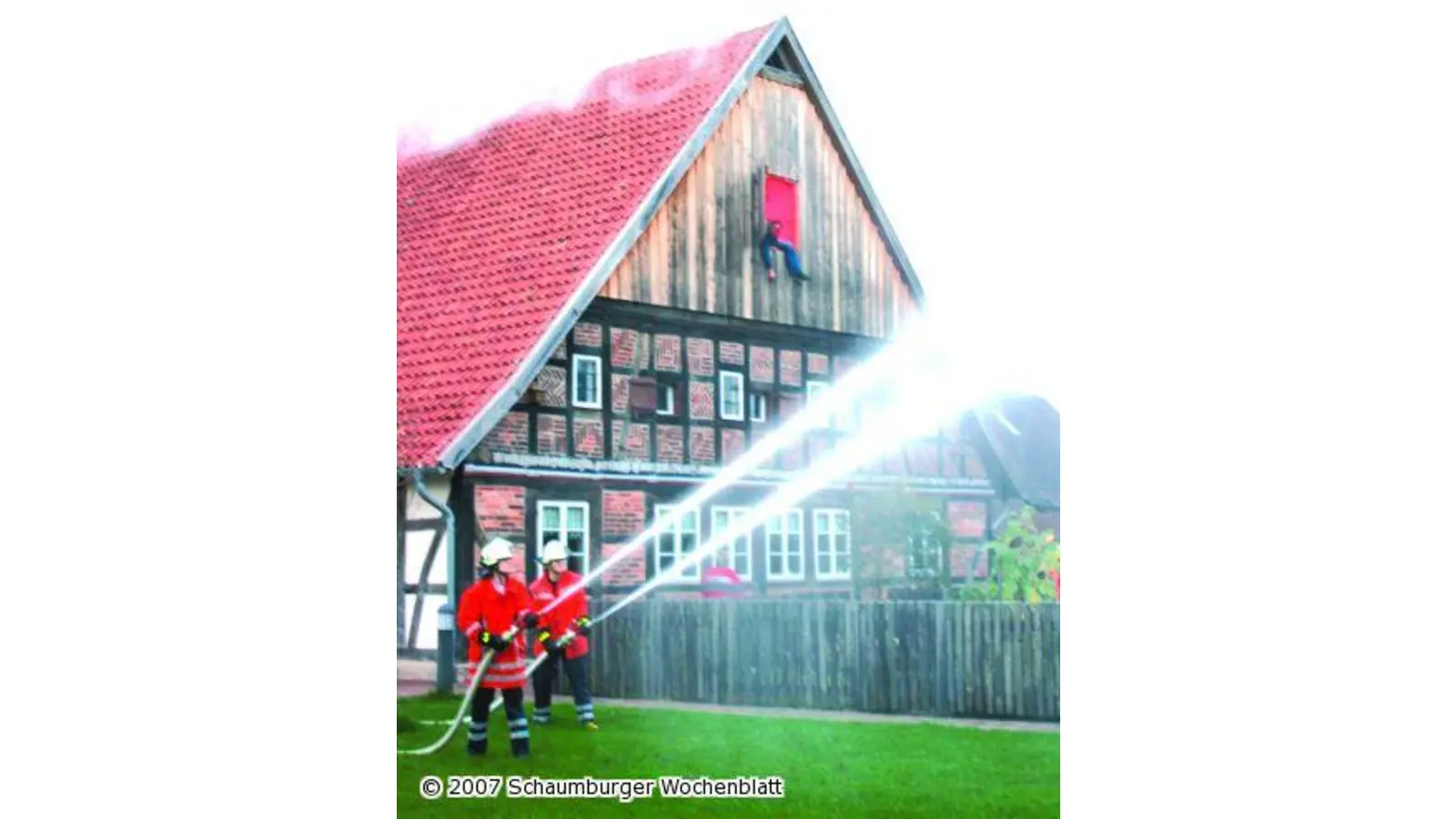 Feuerwehren und Rotes Kreuz arbeiten Hand in Hand (Foto: wtz)