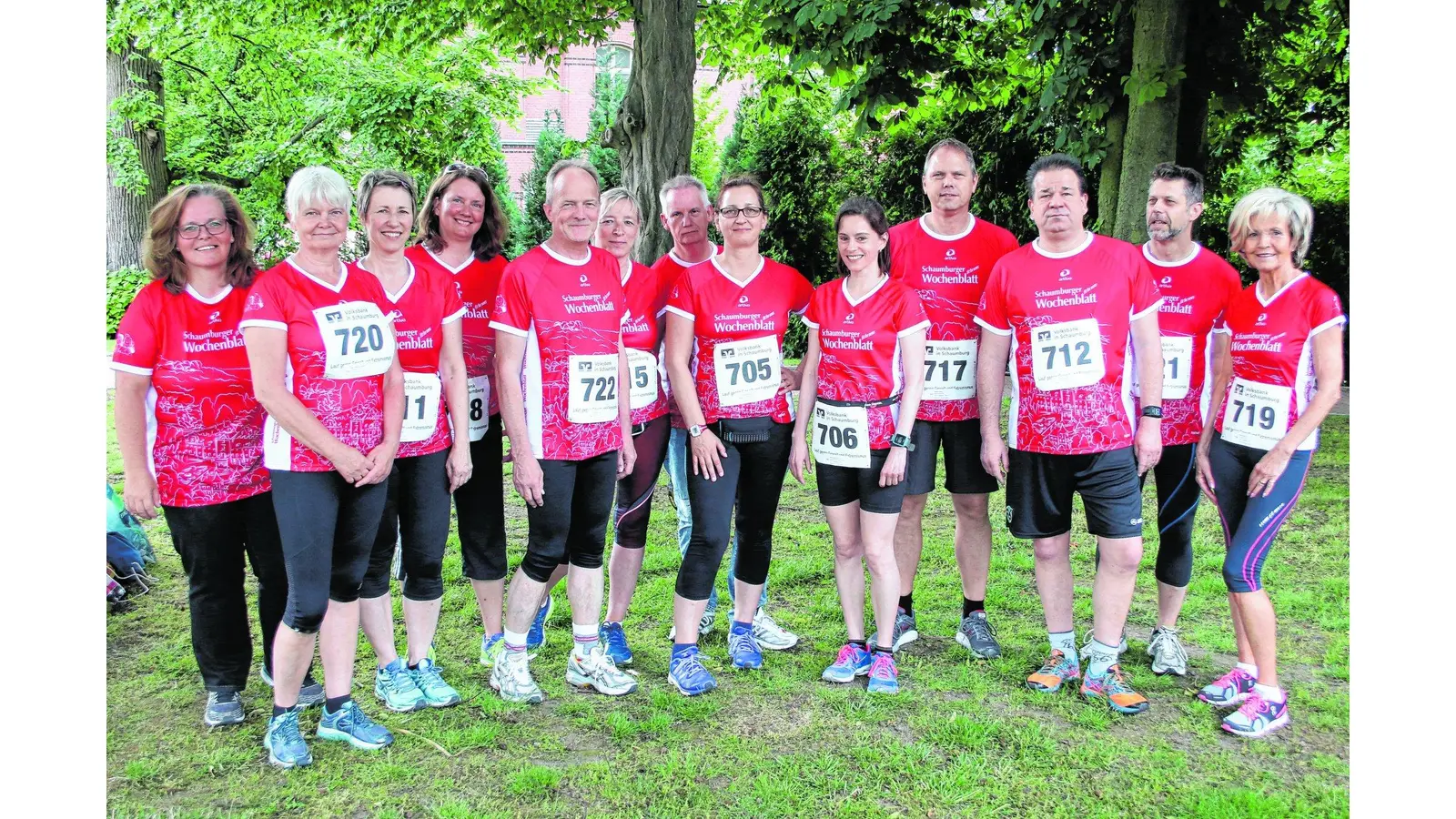 Lauf-Anfänger gehen auf die 5000-Meter Strecke (Foto: bb)