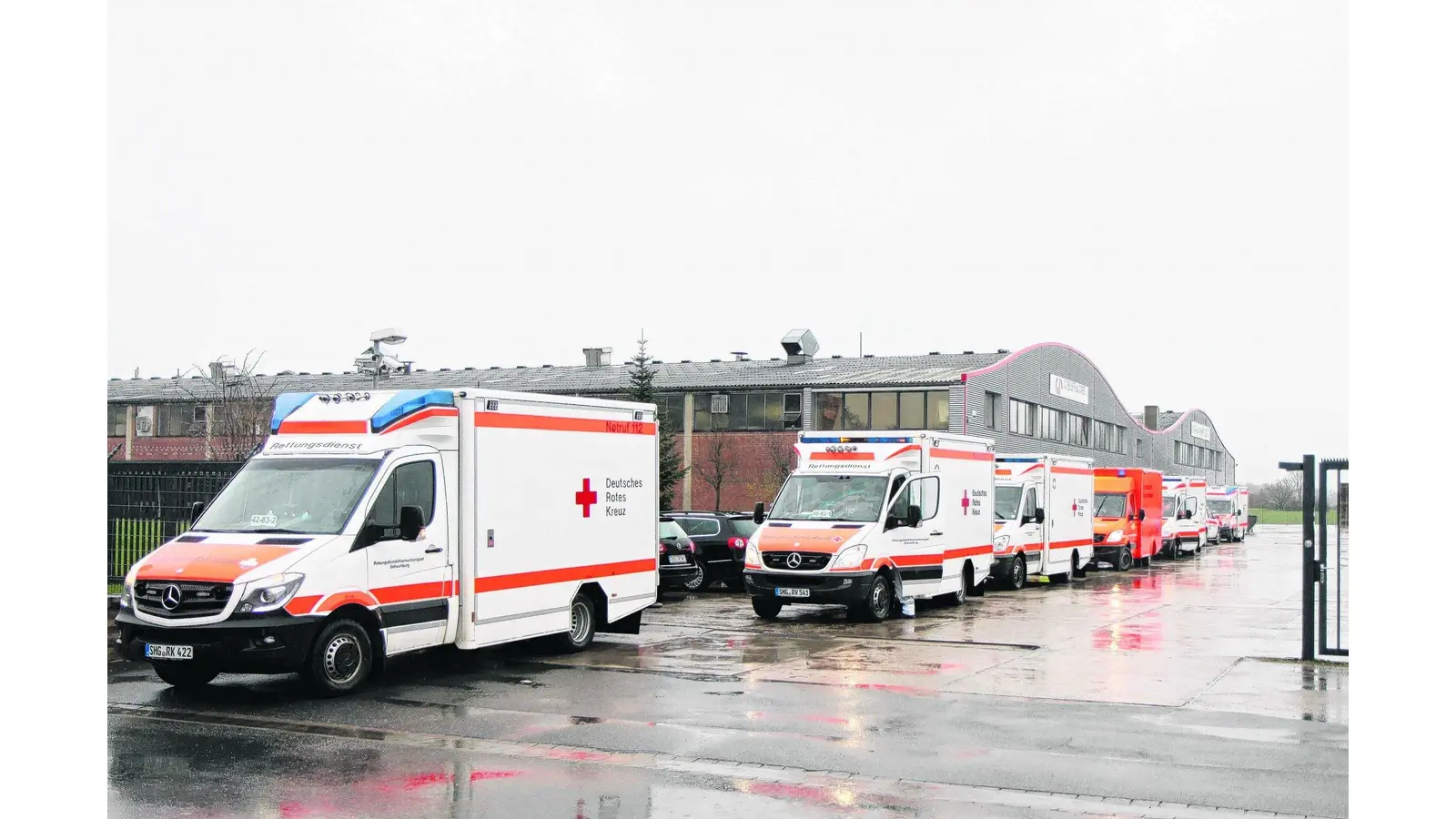 Neun Leichtverletzte bei Brand in Industriebetrieb (Foto: bb)