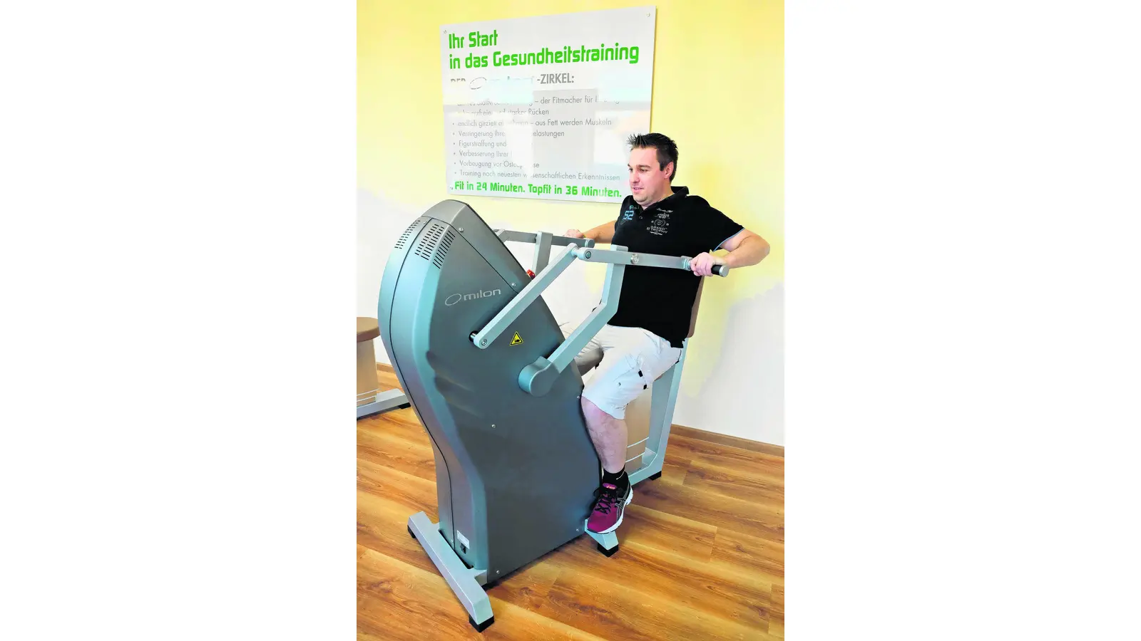 Das große Schwitzen fürs Wochenblatt (Foto: red)