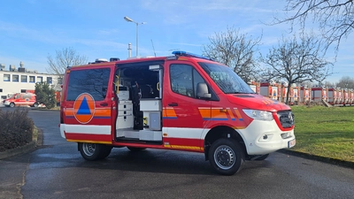 Ein CBRN-Erkundungswagen wird in Rinteln stationiert. (Foto: BBK)