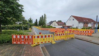 Bleibt bestehen: Die Vollsperrung in der Hannoverschen Straße. (Foto: tau)