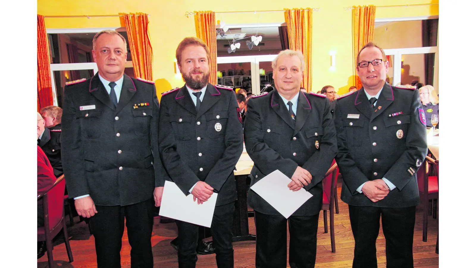 Heinz-Helmut Steege weiter Ortsbrandmeister (Foto: red)