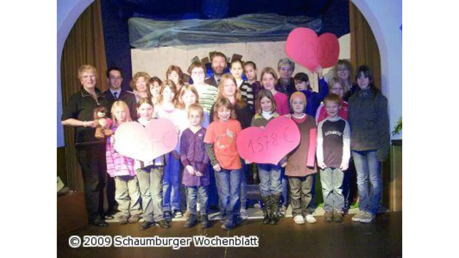 Noch immer sichtliche Rührung dank einer großherzigen Spende (Foto: red)