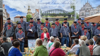 Das zehnte Rintelner „Hafenfest” der Vereinigten Chöre Rinteln lädt am 4. und 5. Juli zu maritimer Musik mit Matjes ein.  (Foto: ste)