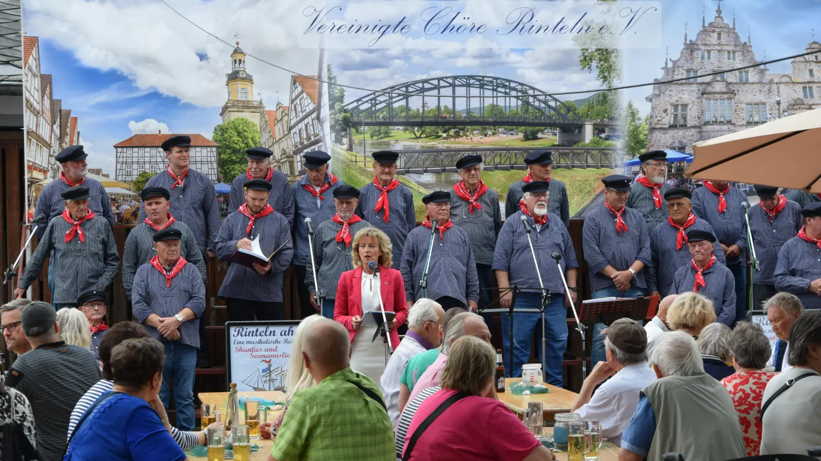 Das zehnte Rintelner „Hafenfest” der Vereinigten Chöre Rinteln lädt am 4. und 5. Juli zu maritimer Musik mit Matjes ein.  (Foto: ste)