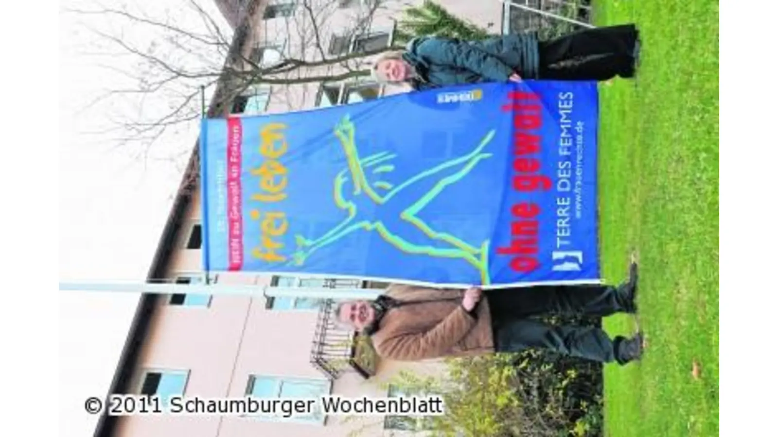 Die Stadt zeigt Flagge (Foto: red)