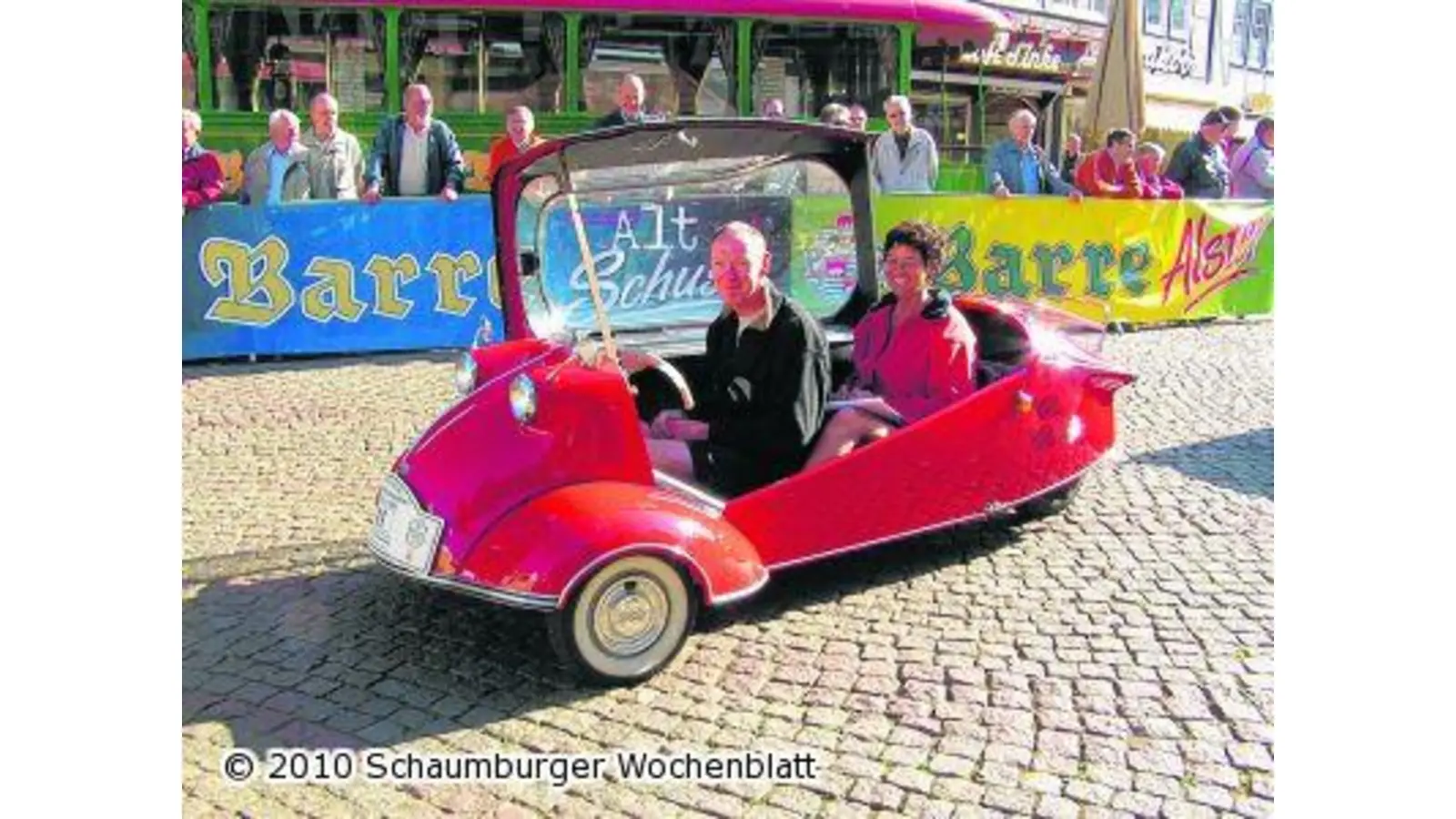 Rollende Raritäten in Rinteln (Foto: km)