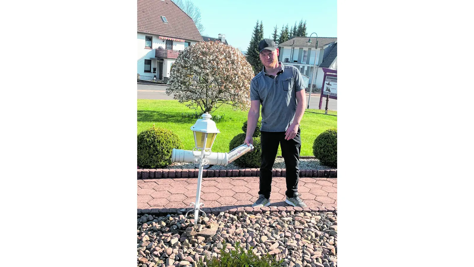 Trotz Corona ist er unterwegs (Foto: red)
