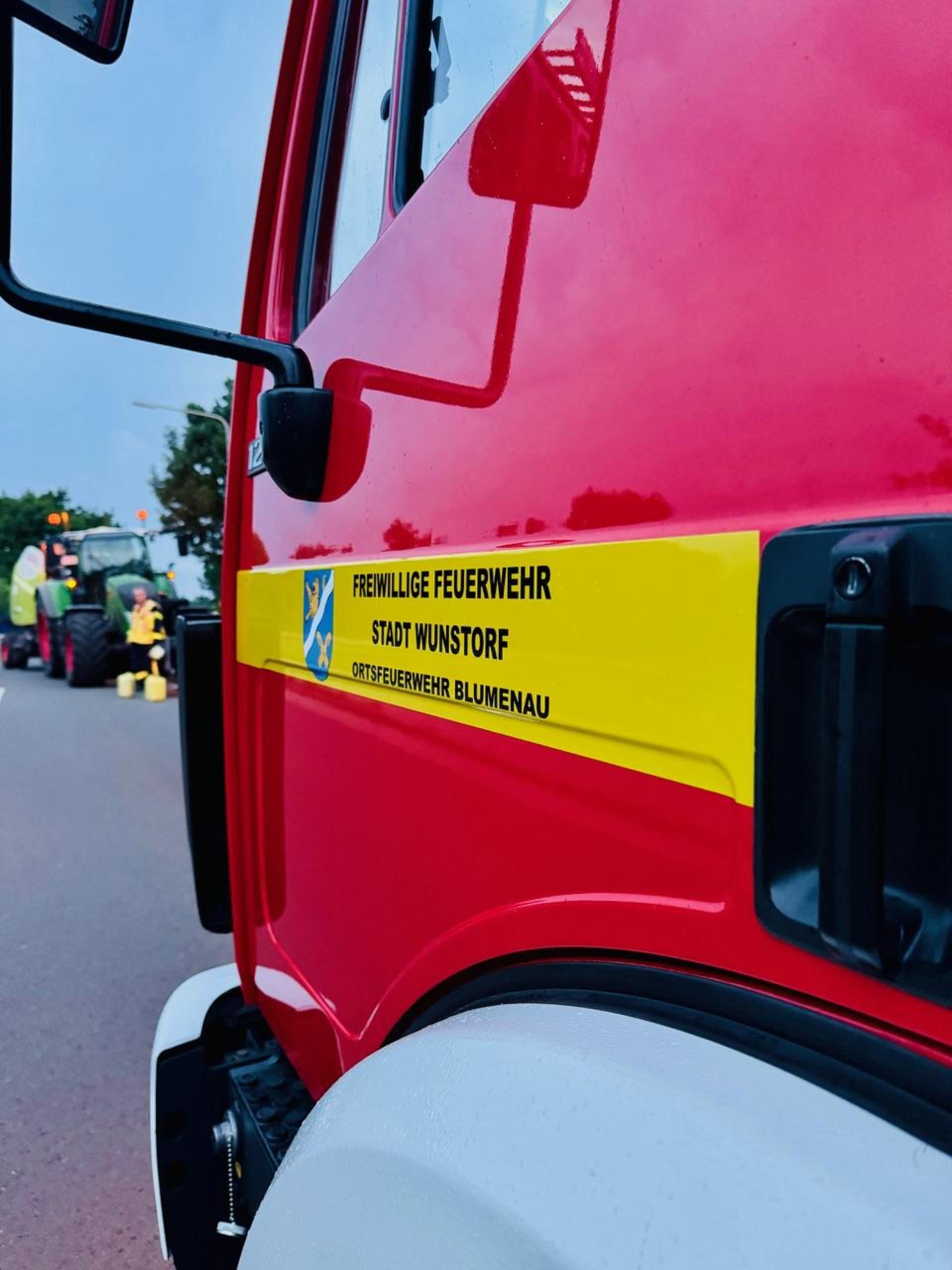 Die Feuerwehr im Einsatz. (Foto: Feuerwehr)