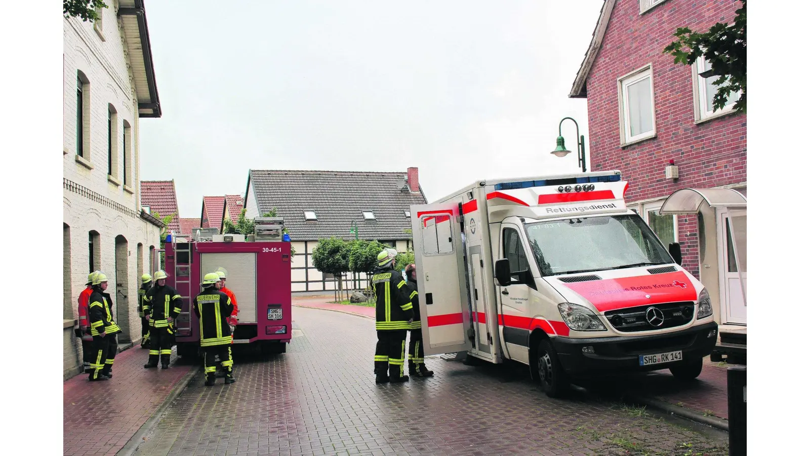 Einsatz aufgrund Kohlenmonoxid (Foto: mk)