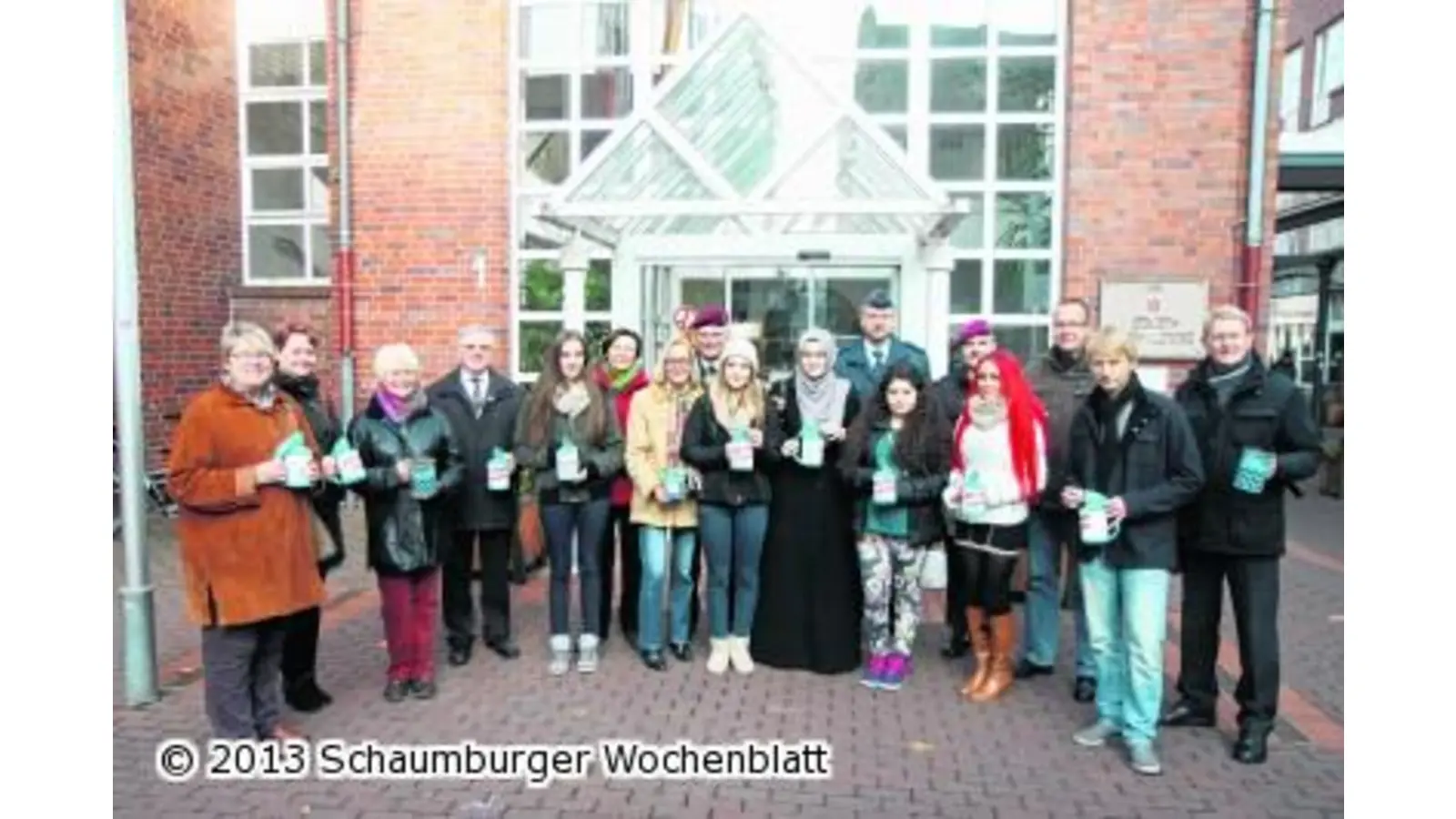 Sammlung im Zeichen des Friedens und der Versöhnung (Foto: bb)