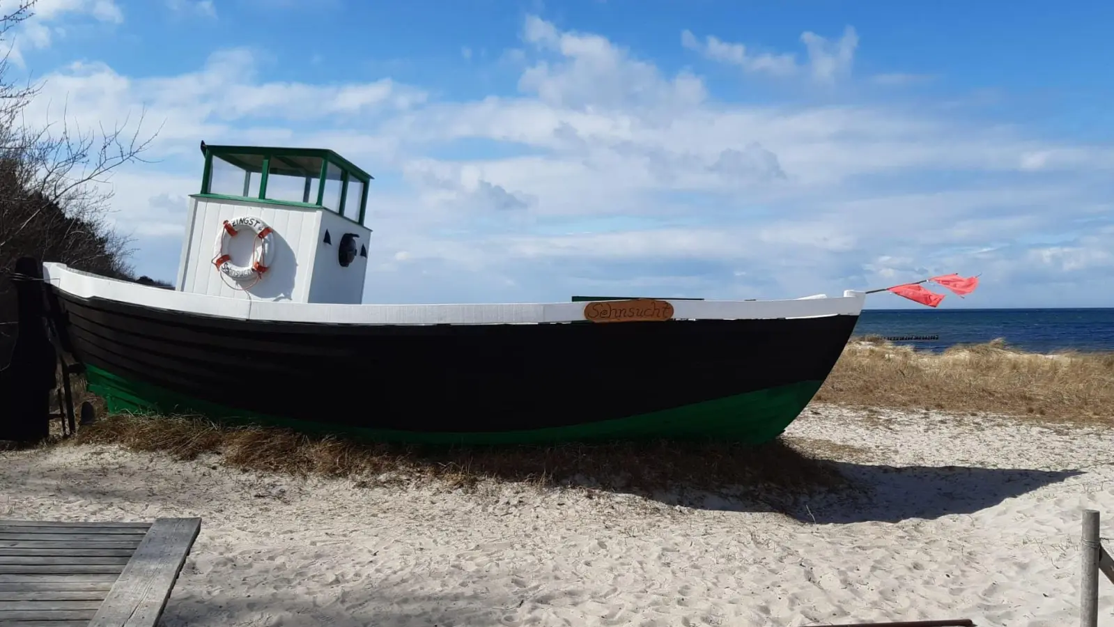 Ostseeluft: Am Strand von Zingst.  (Foto: Sabine Hocke)