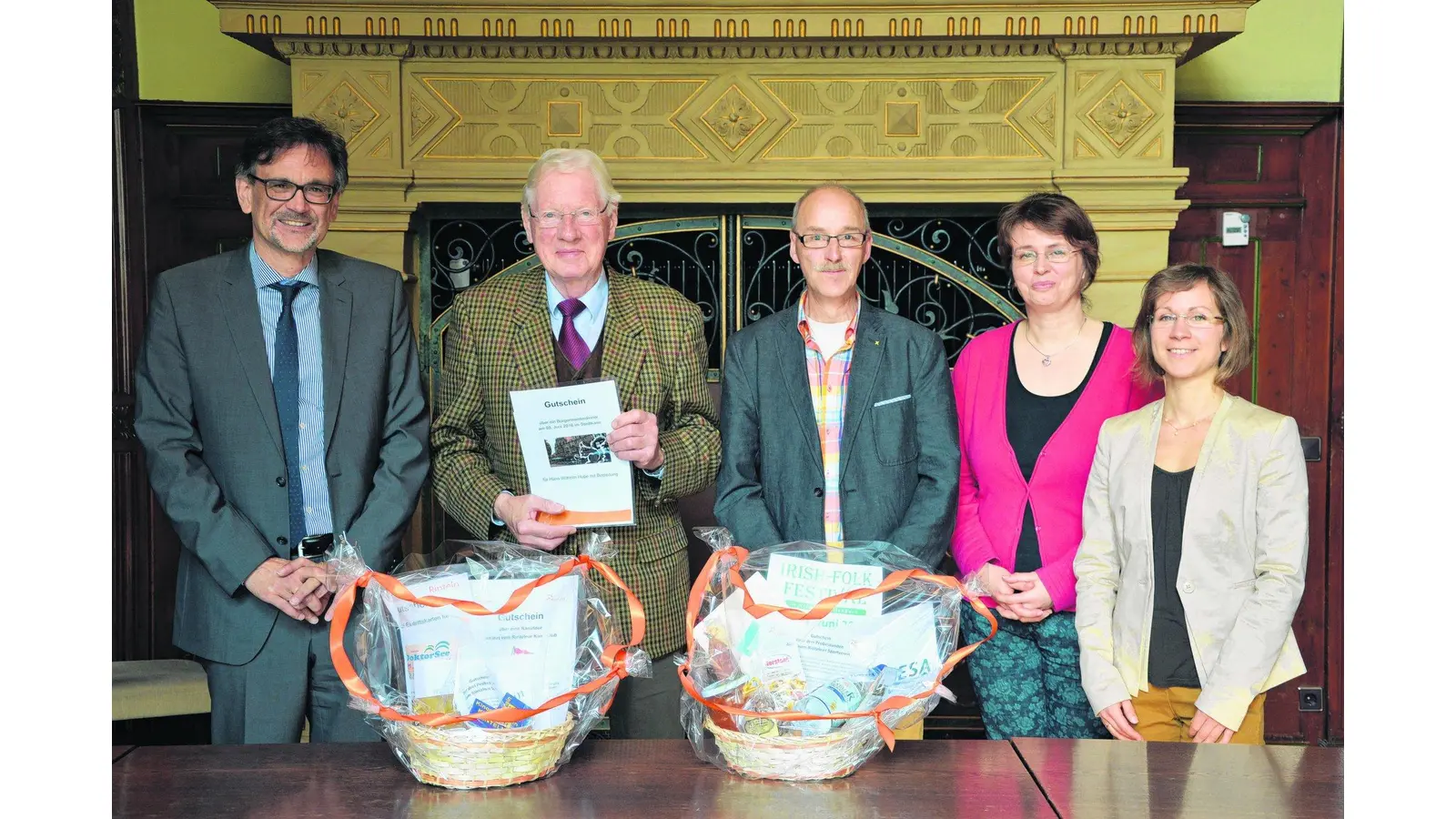 Als Hauptpreis gibt es ein Essen mit Priemer (Foto: ste)