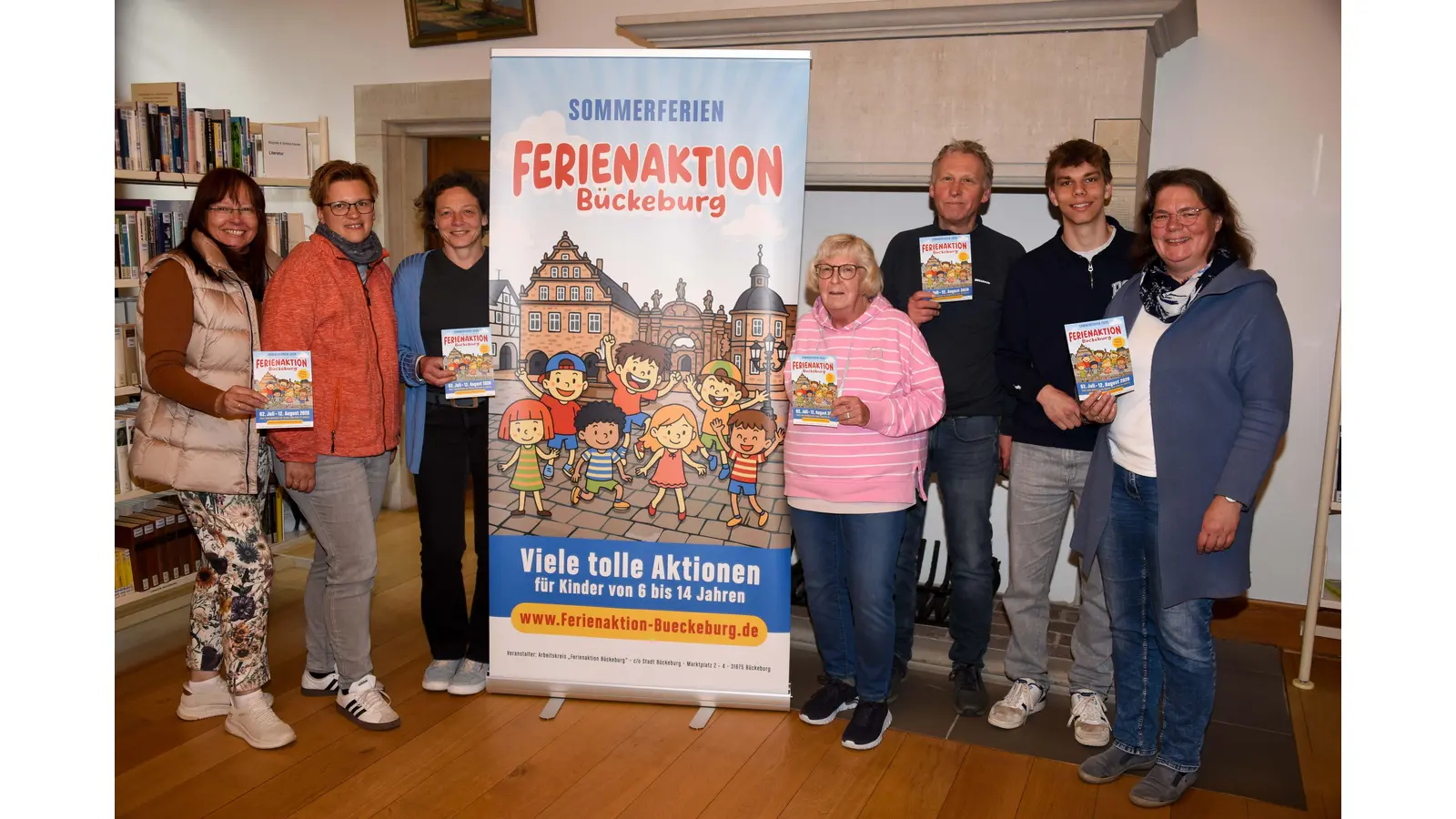 Für die diesjährige Sommer-Ferienaktion mit 60 Veranstaltungen konnte der Arbeitskreis „Ferienaktion Bückeburg” 30 Gruppen, Vereinen, Firmen und Institutionen gewinnen. (Foto: jp)