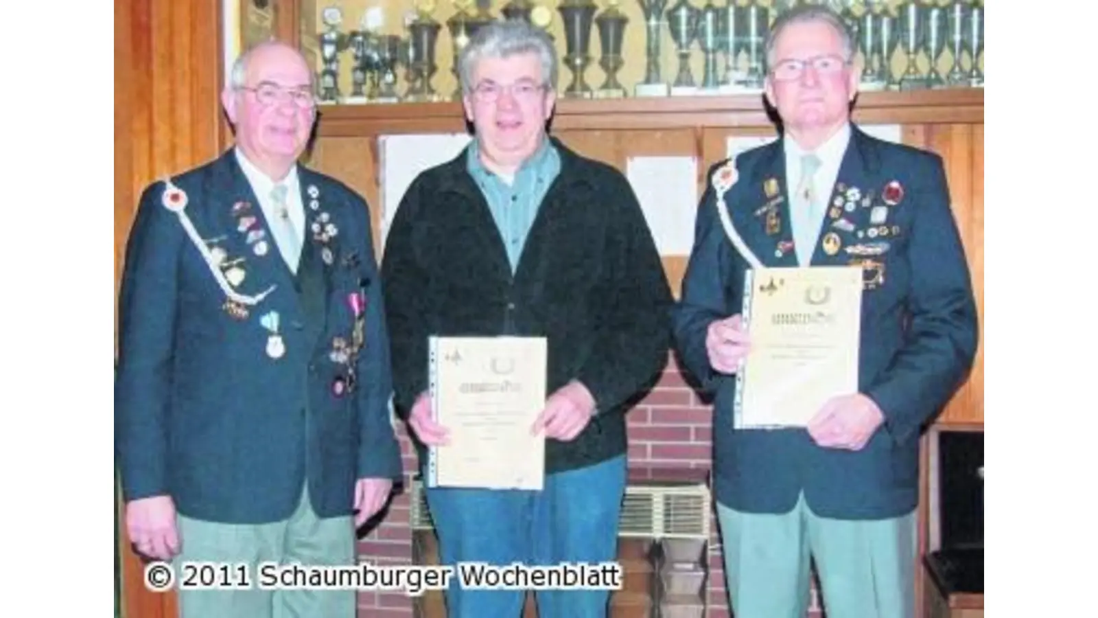 Kameraden der Kyffhäuser haben sich ihr Lob verdient (Foto: tt)