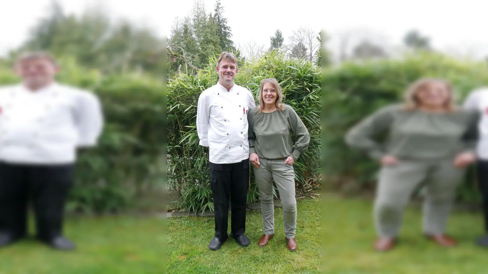 Martin und Manuela Günther vom Hotel und Restaurant „Buchenfürst” verabschieden sich zum Ende des Monats von ihren Gästen. (Foto: gk)