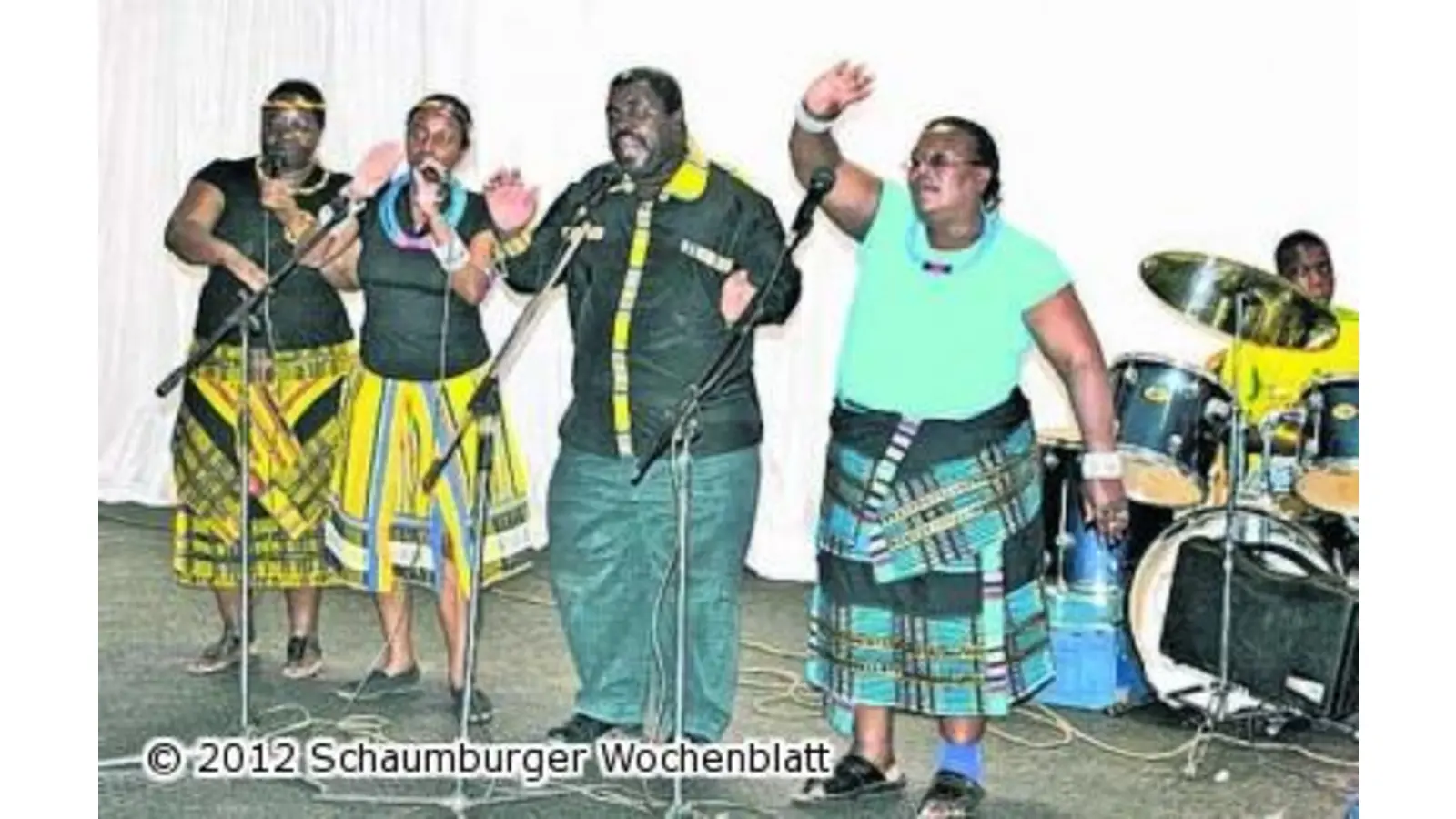 African-Gospel-Band unterstützt das Overenkerkenfest musikalisch (Foto: bb)