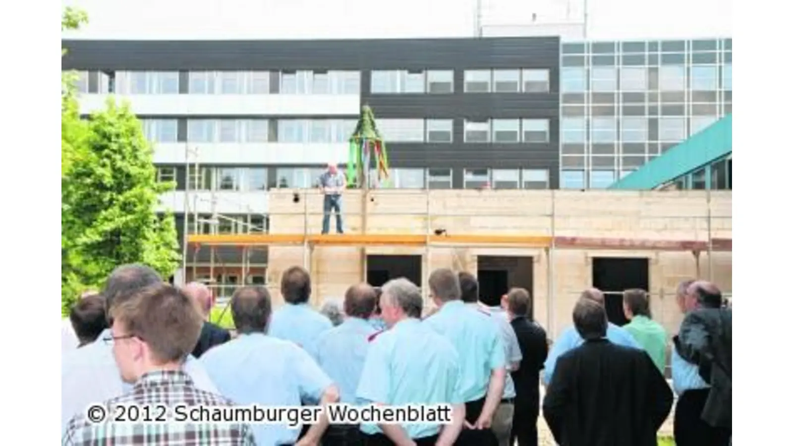 Rohbau mit moderner Technologie bestückt (Foto: bb)