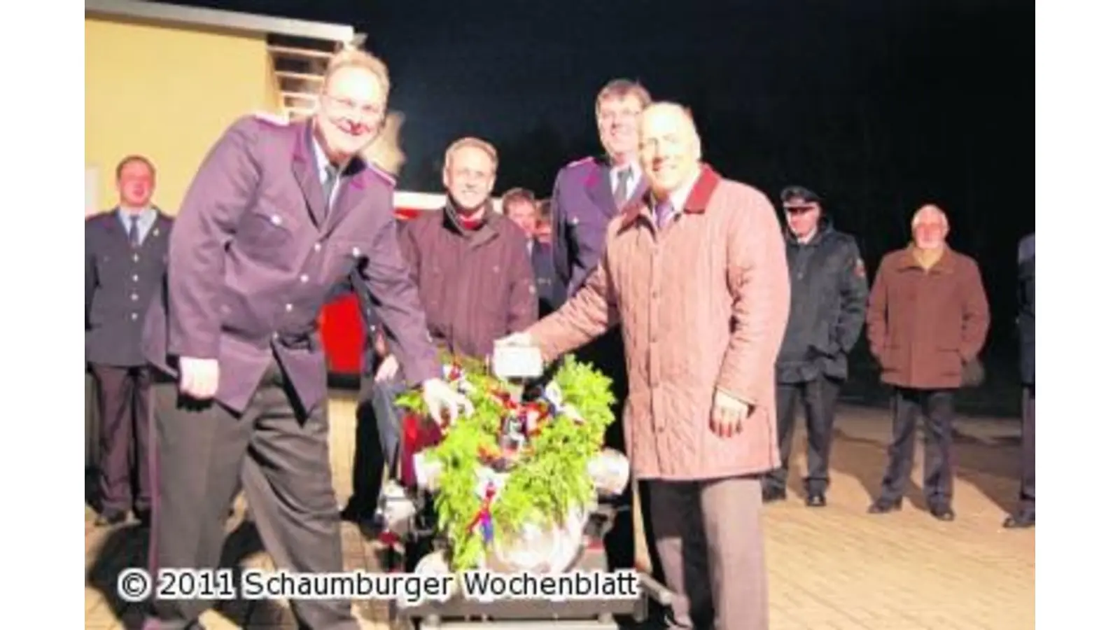 Neue Tragkraftspritze für die Feuerwehr (Foto: red)