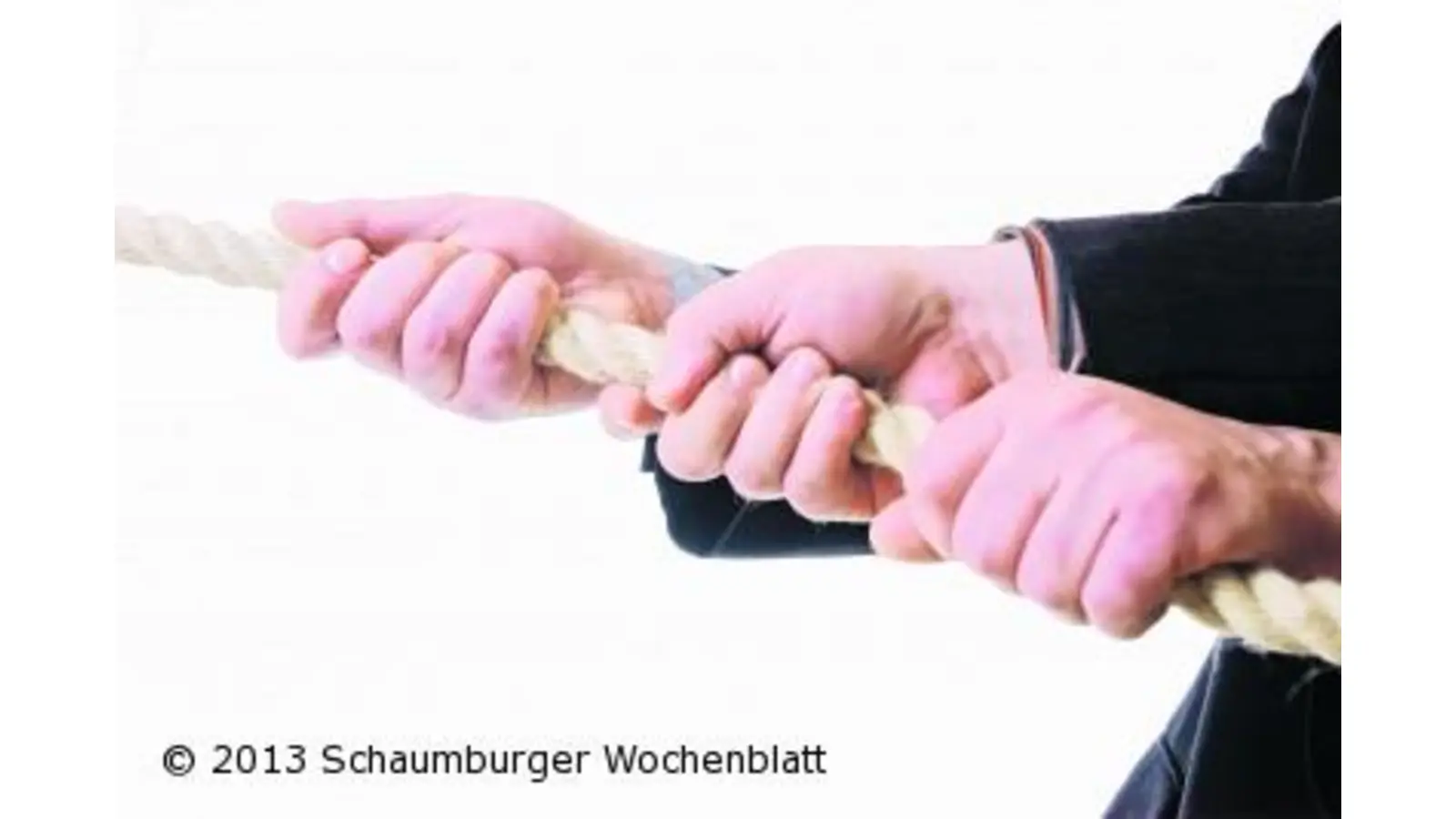 Gemeinsam an einem Strang ziehen (Foto: nb)