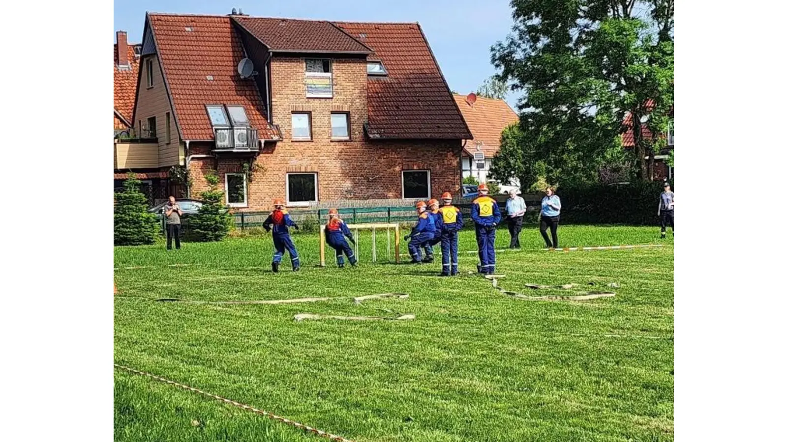 Bei dem warmen Wetter haben alle Gruppen eine gute Leistung erbracht. (Foto: privat)
