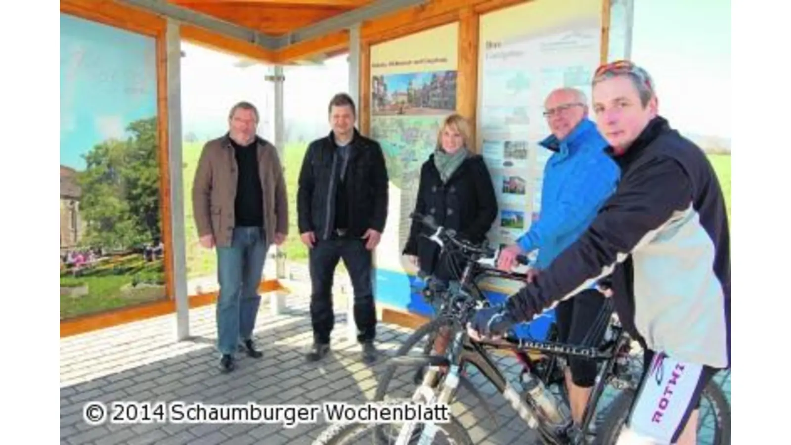 Leuchtturm Projekt am Weserradweg (Foto: ste)