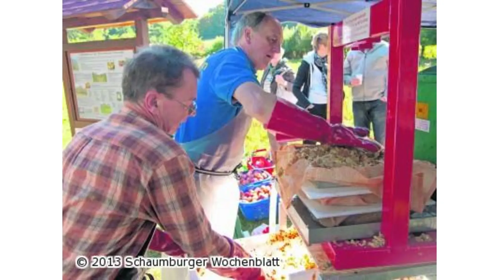Der Weg vom Apfel zum köstlichen Saft (Foto: red)