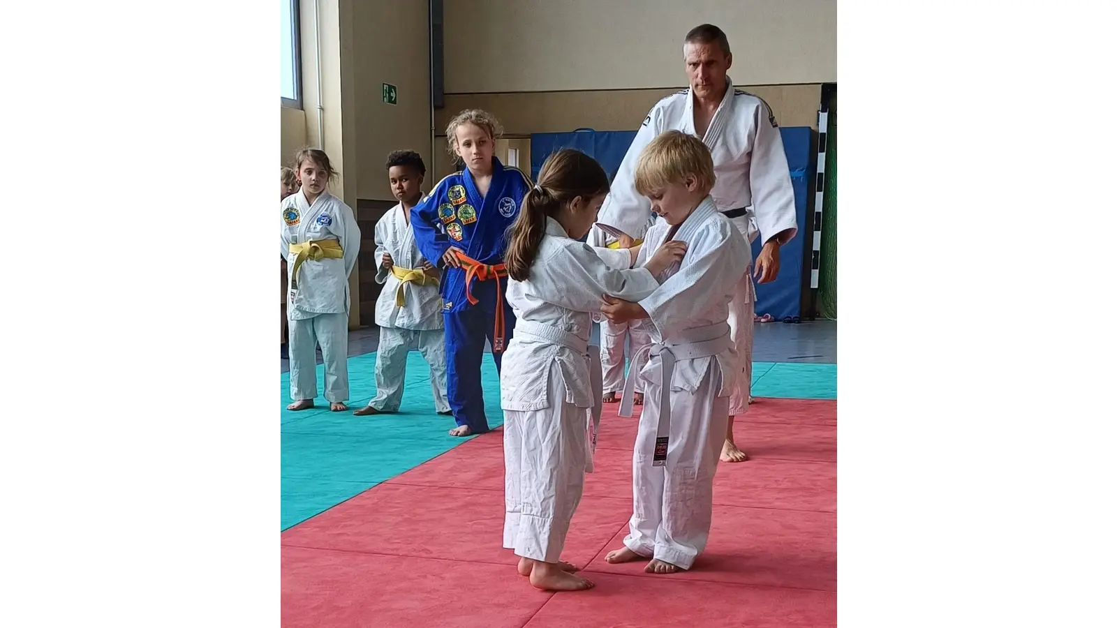 Eine der Judo-Prüfungen aus dem Spätsommer. (Foto: privat)