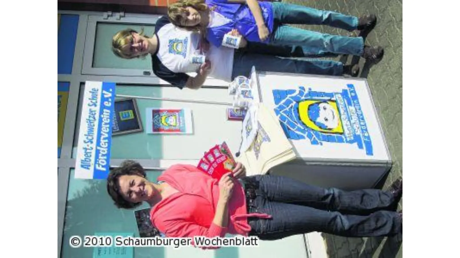 Werbung für einen sehr guten Zweck (Foto: em)