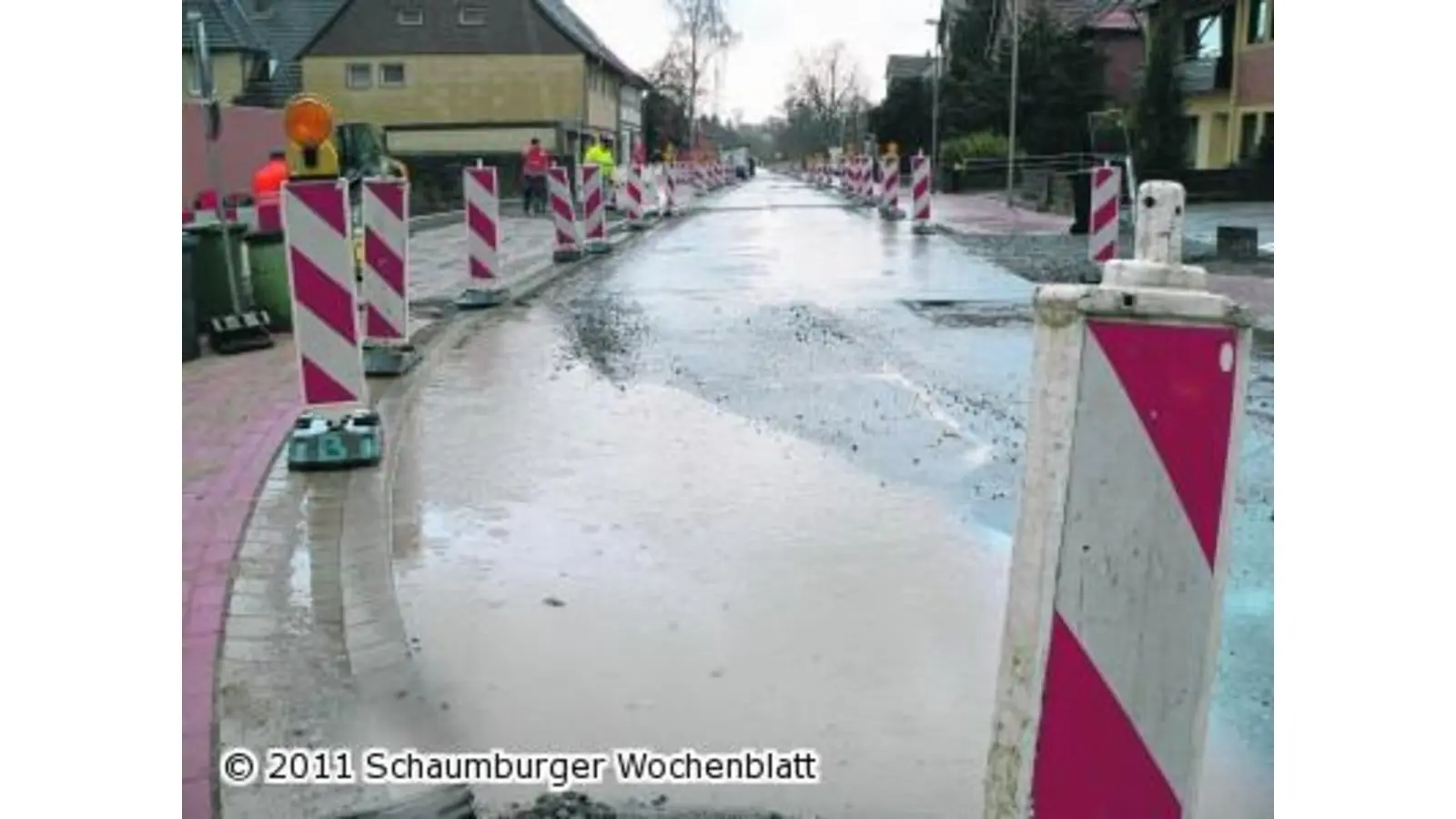 Baustelle geht in den Winter ohne Pause (Foto: al)