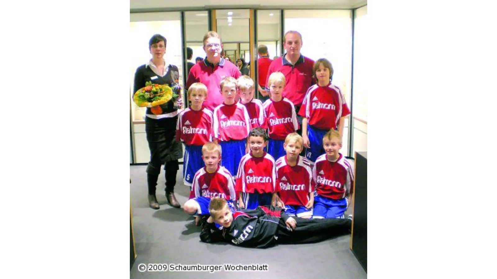 Neues Outfit für die SG Blau-Rot-Weiss (Foto: ste)