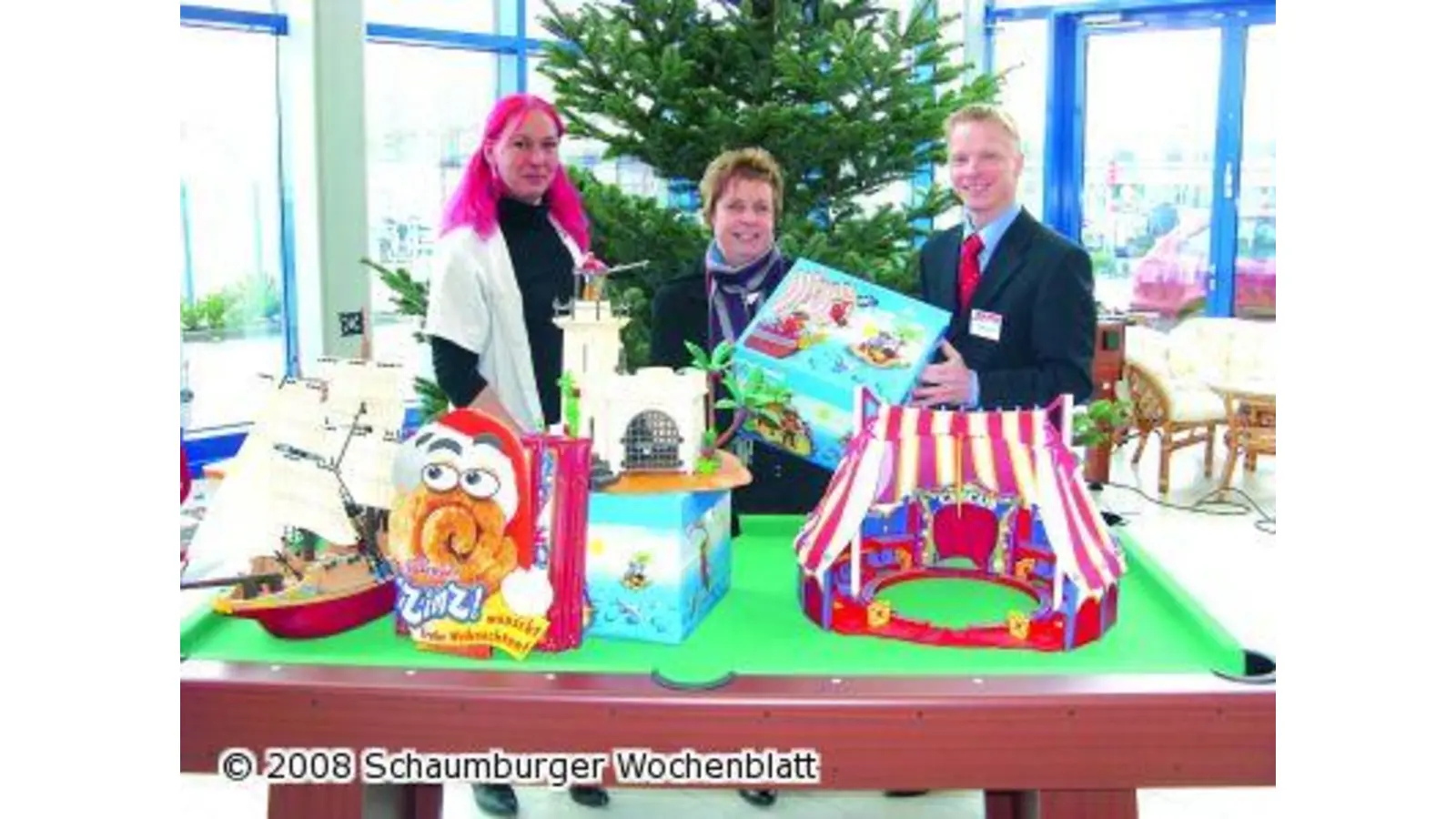 Ein großes Geschenk kurz vor Weihnachten (Foto: mk)