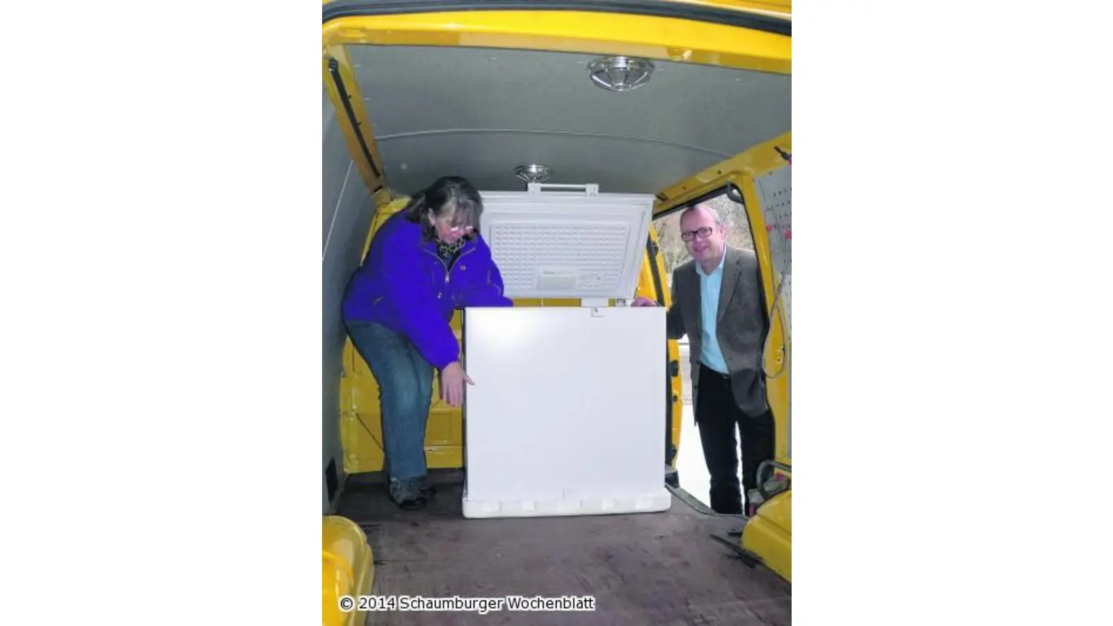 Kühltruhe an Bord (Foto: al)