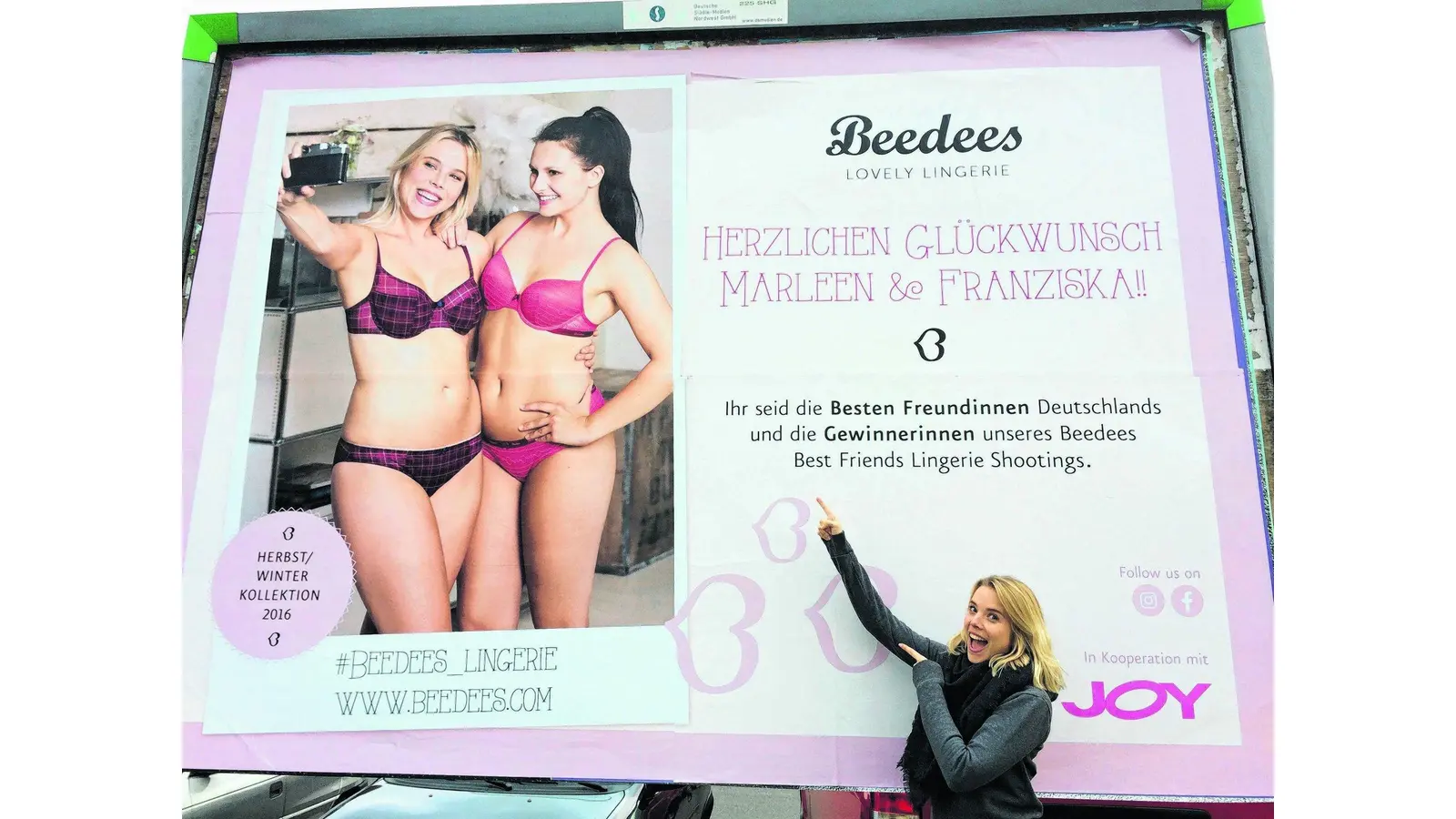 Gemeinsam mit der besten Freundin groß rauskommen (Foto: jl)