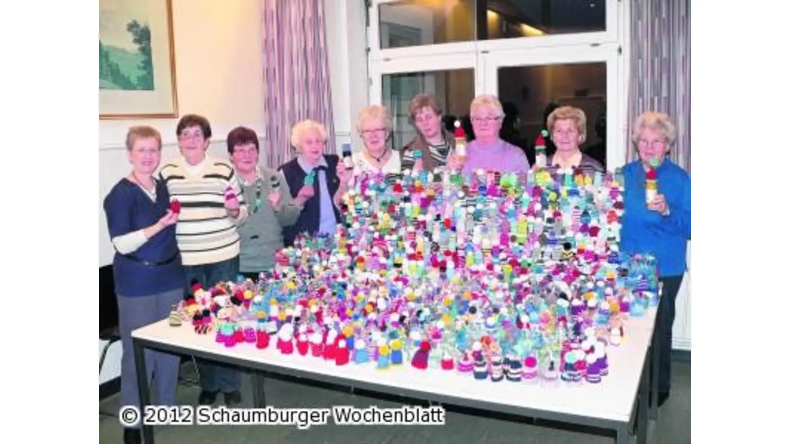 Pohlerinnen lassen die Nadeln klappern (Foto: al)