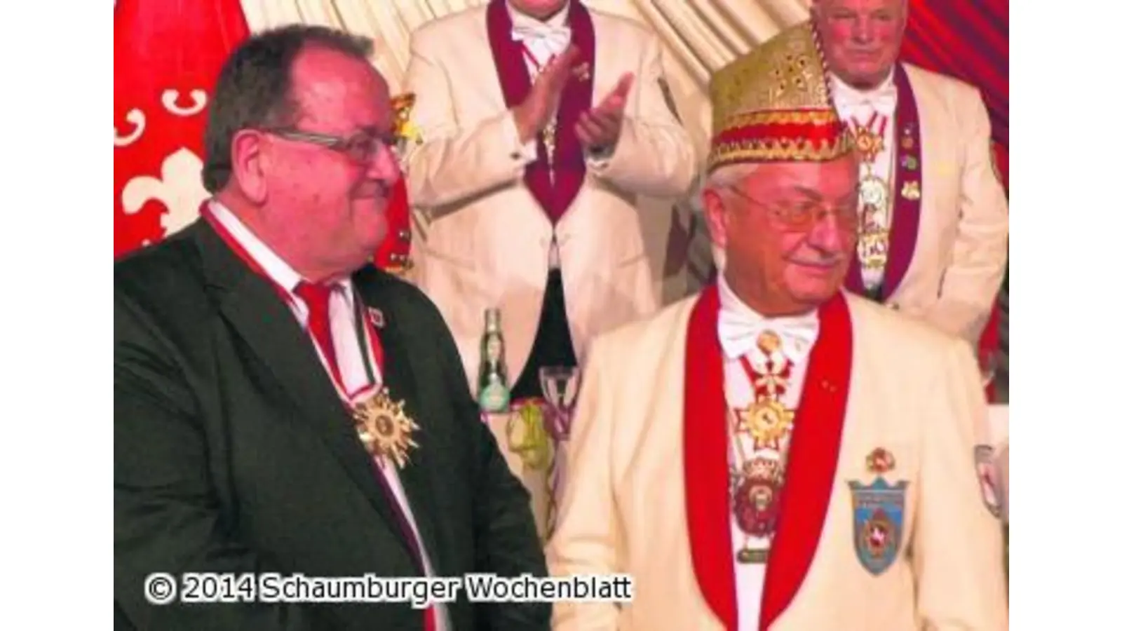 Hoher Besuch und zwei Ehrungen (Foto: al)