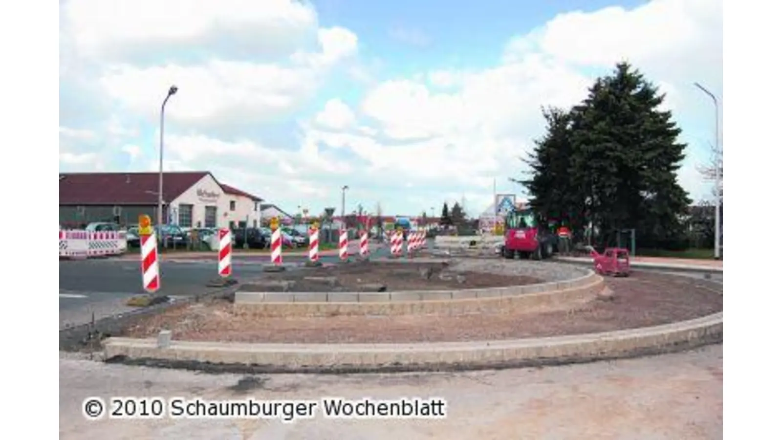 Neubau eines Kreisels in der Kreuzbreite (Foto: red)