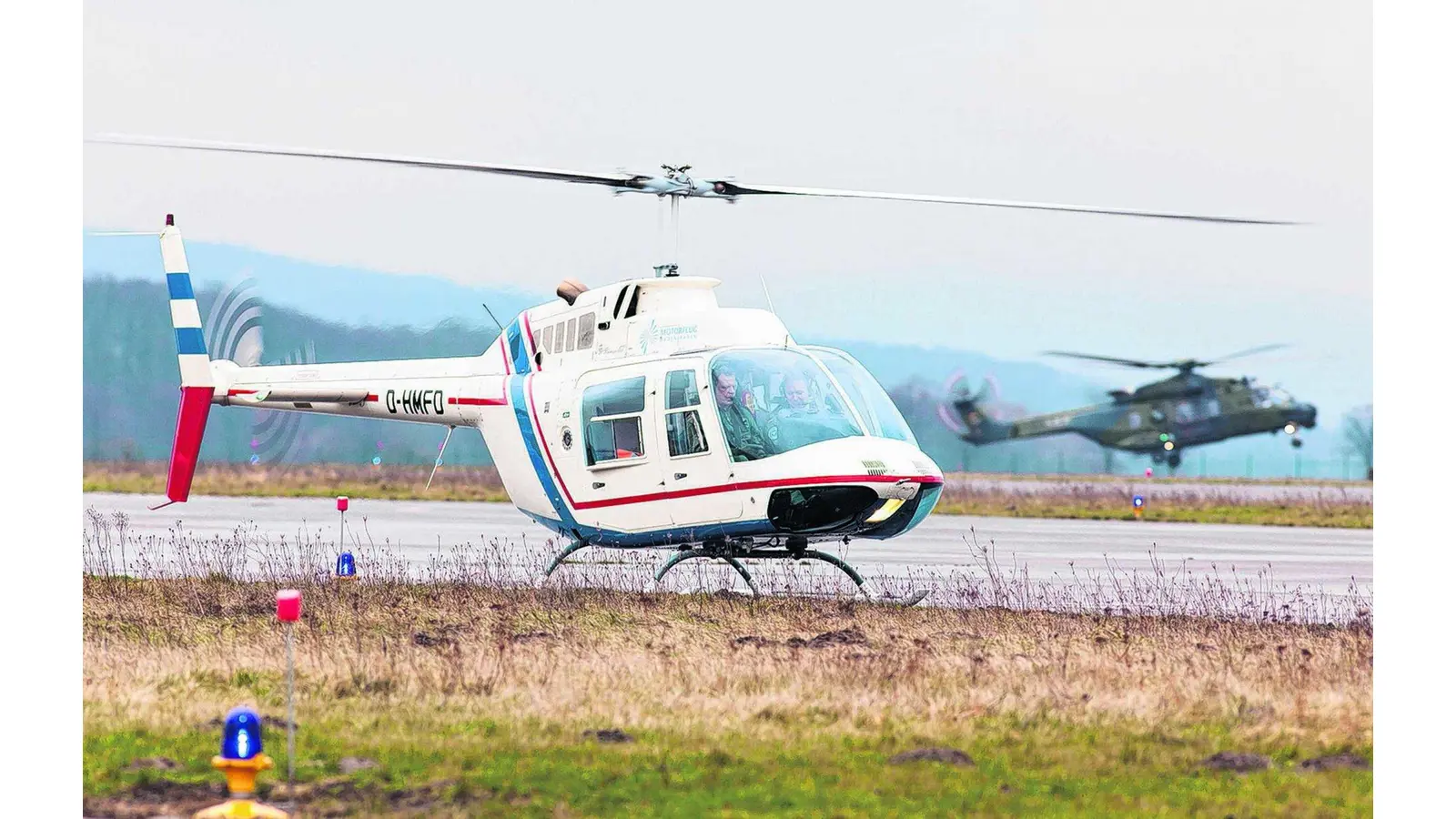 Neue Hubschrauber am Himmel über dem Schaumburger Land (Foto: gr)
