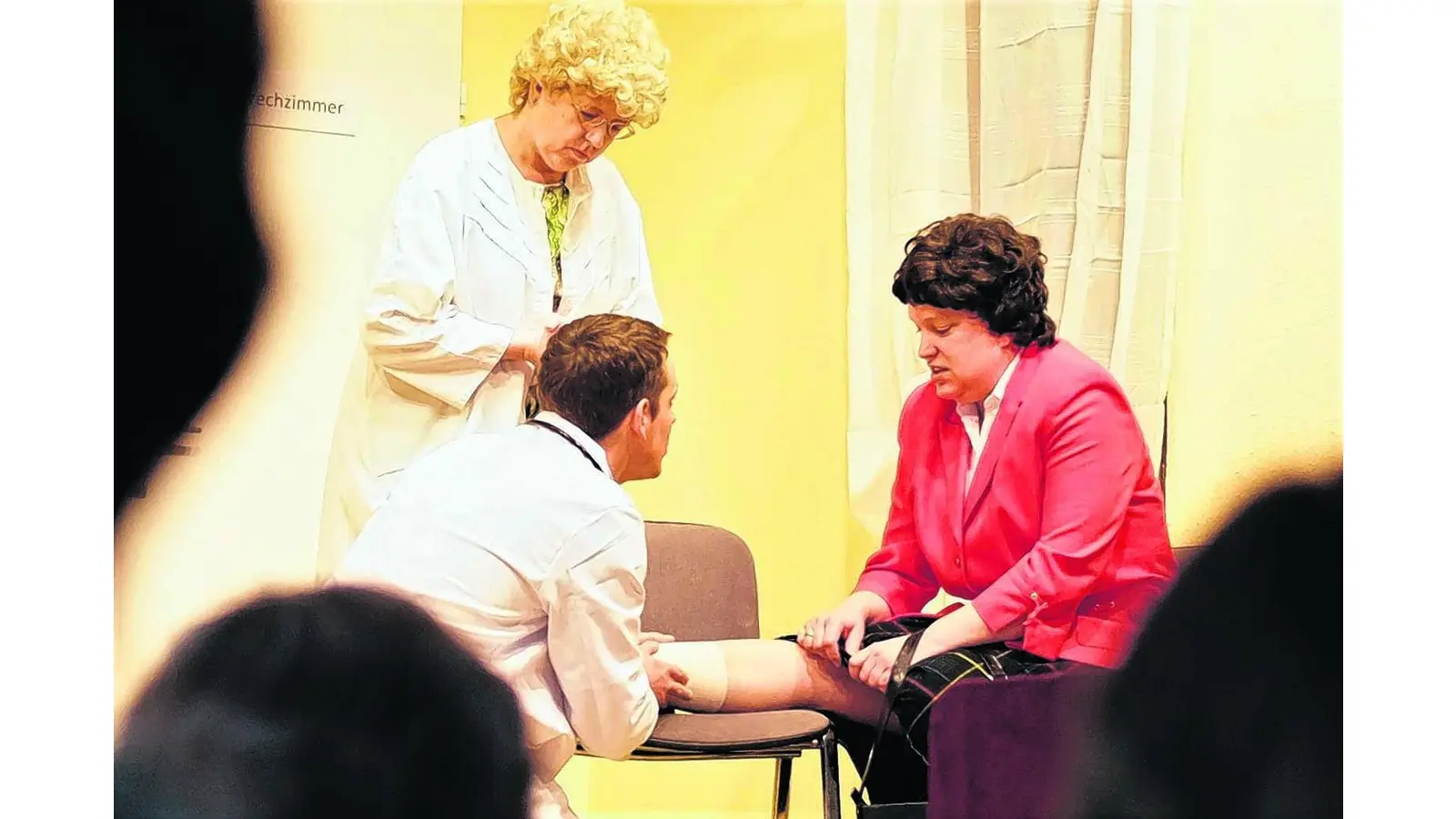 Hochdeutsch spricht der neue Arzt auch noch (Foto: red)