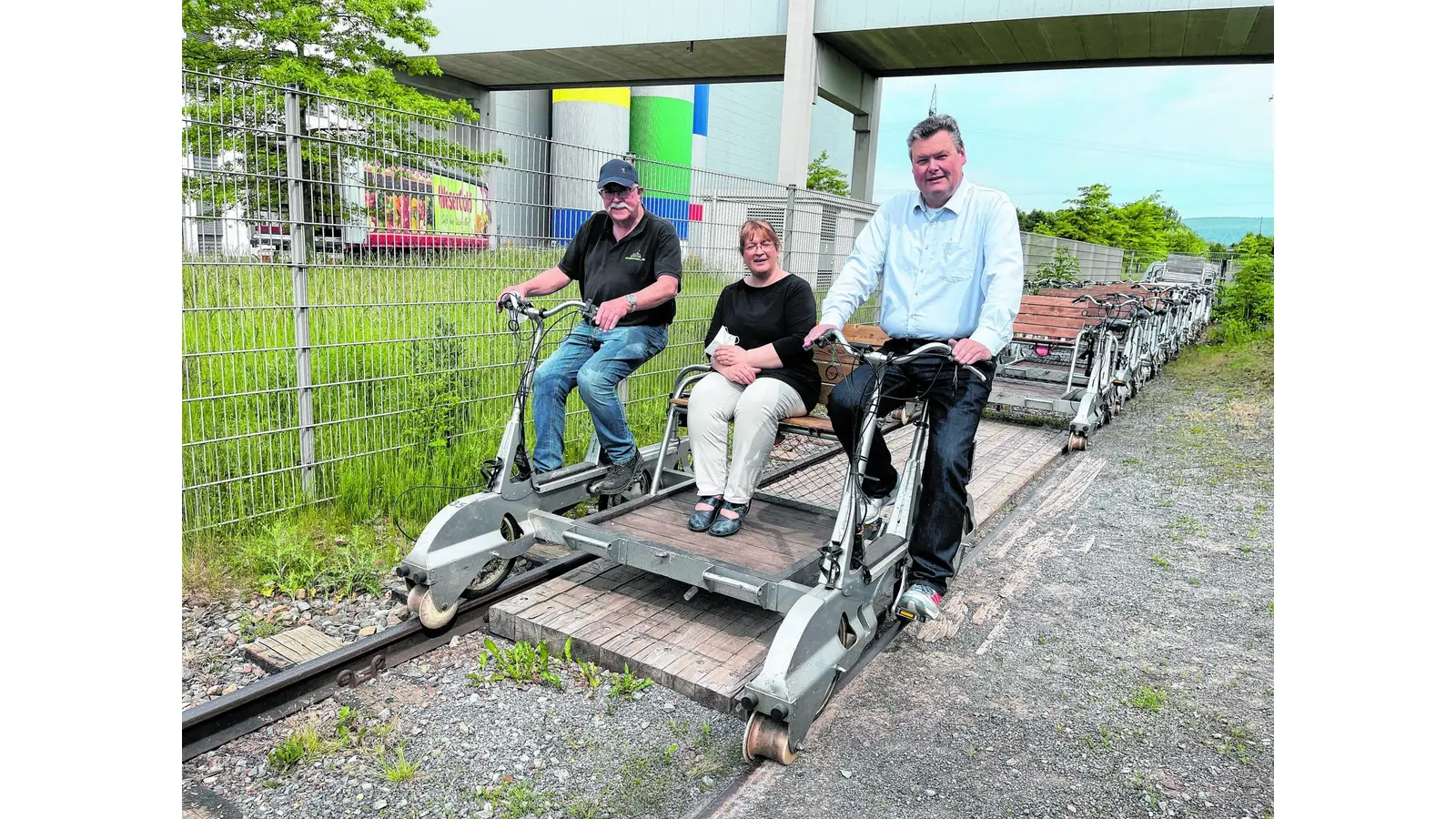 Start frei für die Draisinensaison (Foto: ste)
