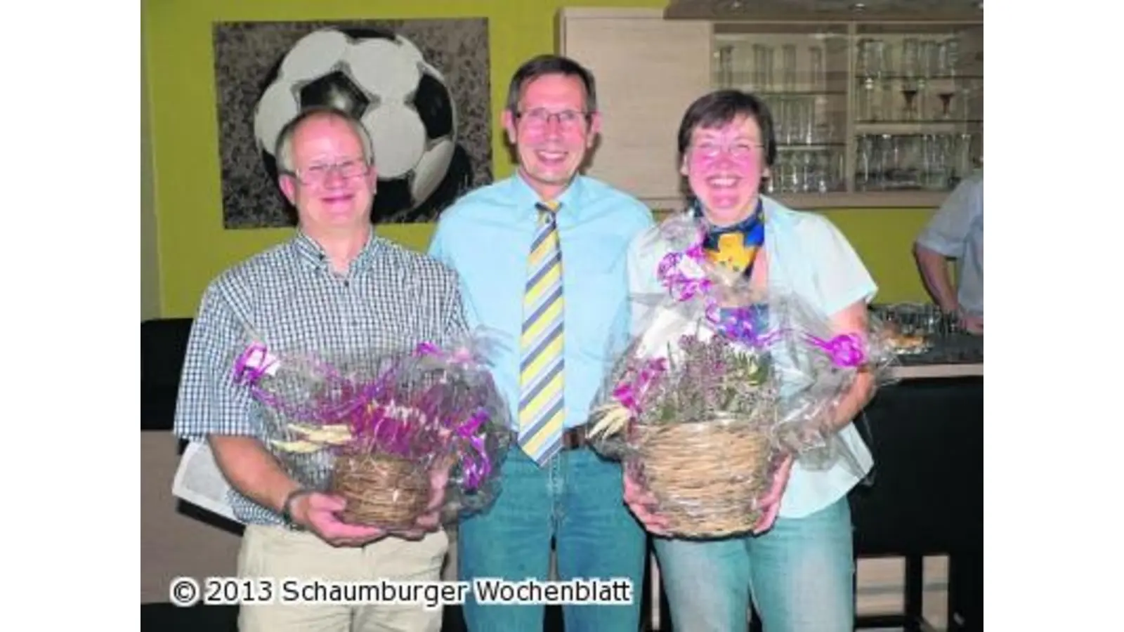 Fliesen in den Vereinsfarben (Foto: al)