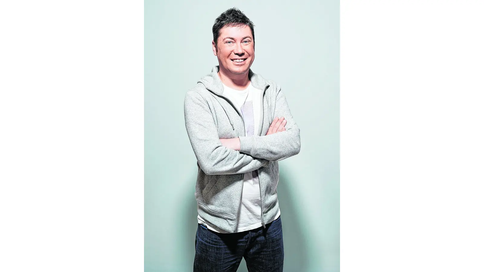 Sascha Korf zu Gast im Sägewerk (Foto: al)