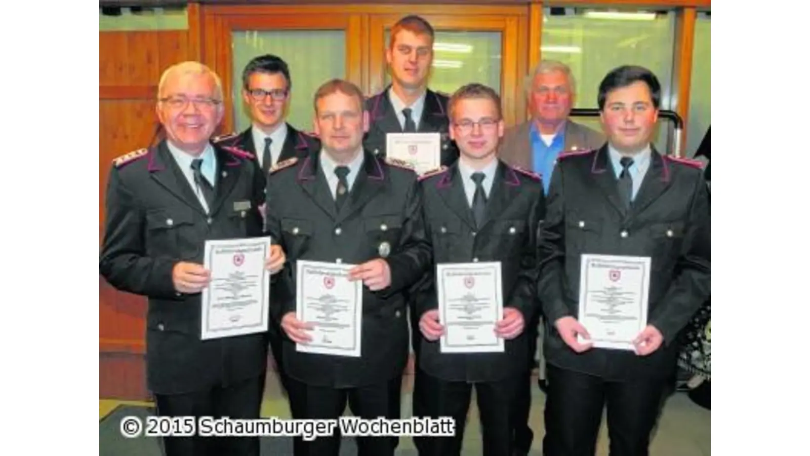 Lauenhäger Feuerwehr löscht vier Brände (Foto: red)